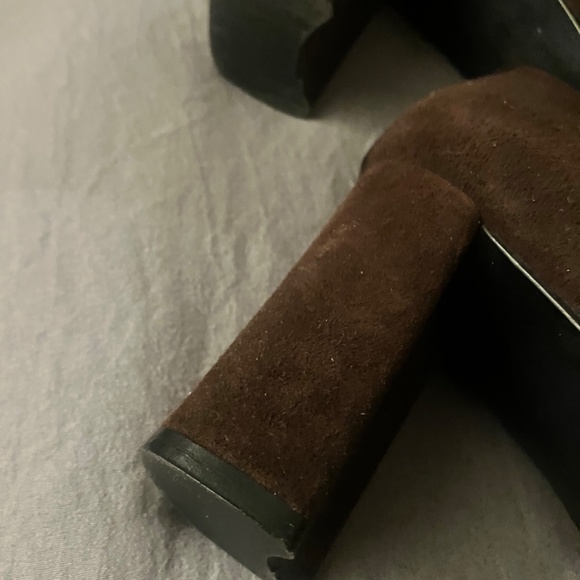 Stewart Weitzman dark brown suede - Picture 3 of 5